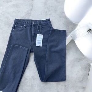 Zara Charcoal High Waist Skinny Jeans